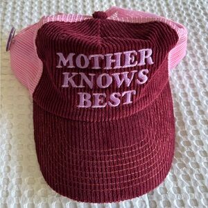 MOTHR Denim - Mother Knows Best Trucker Hat